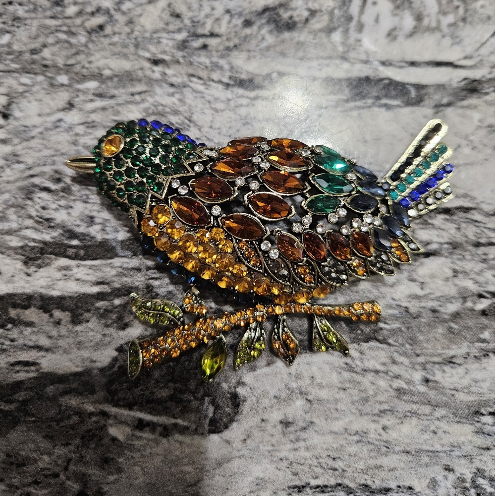 Bird Brooch
